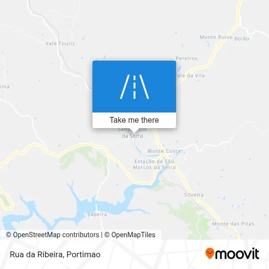 Rua da Ribeira map