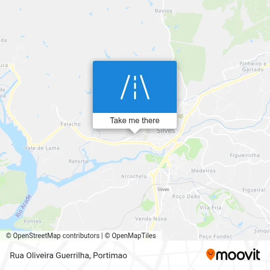 Rua Oliveira Guerrilha map