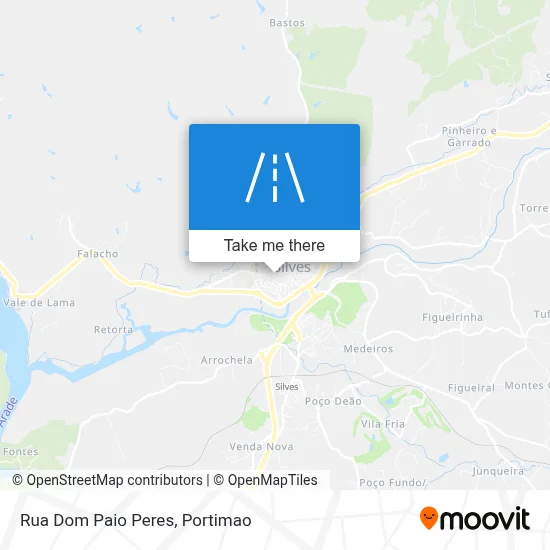 Rua Dom Paio Peres map