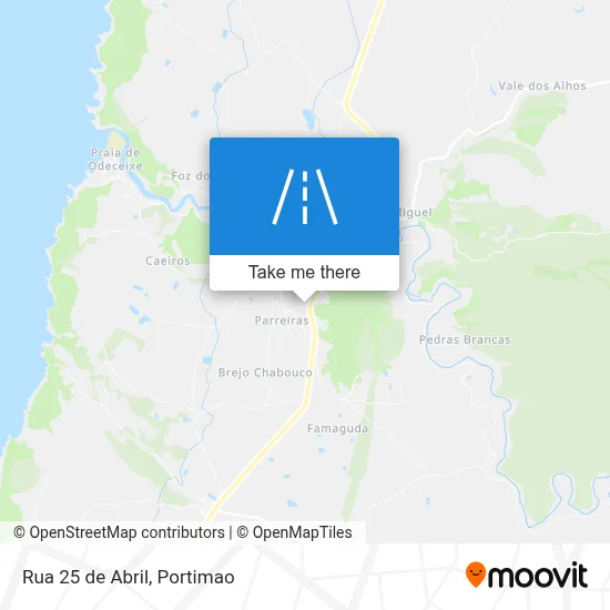 Rua 25 de Abril map