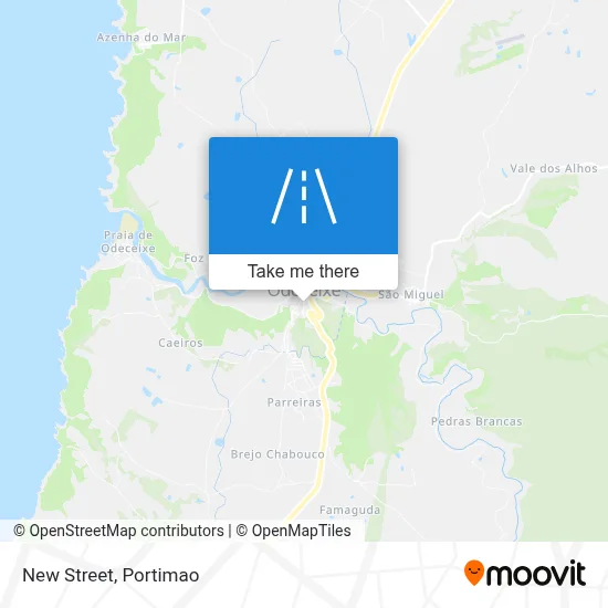 Rua Nova map