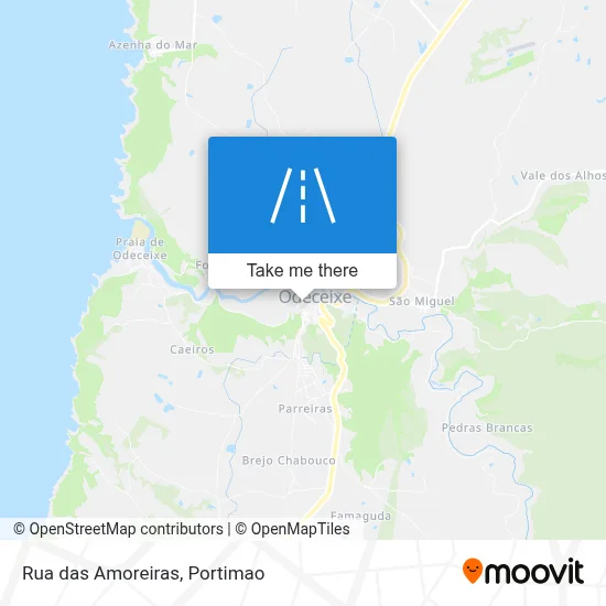 Rua das Amoreiras map