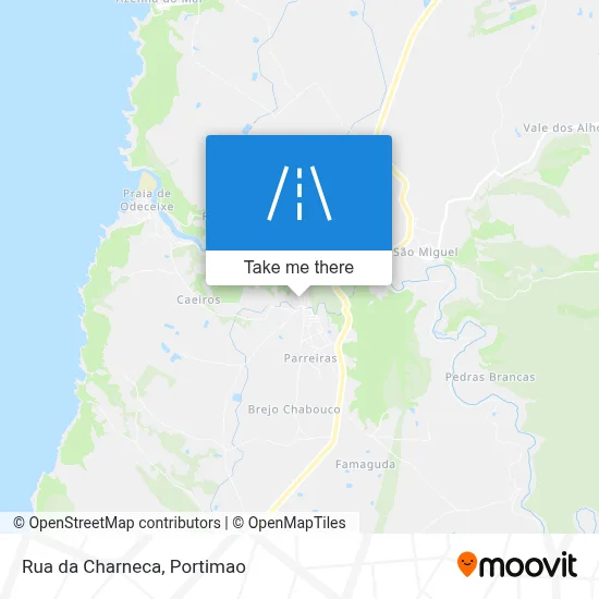Rua da Charneca map