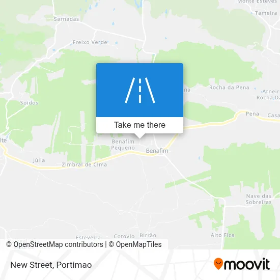 Rua Nova map