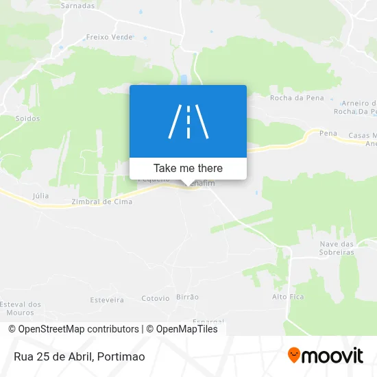 Rua 25 de Abril map
