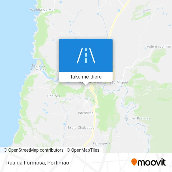 Rua da Formosa map