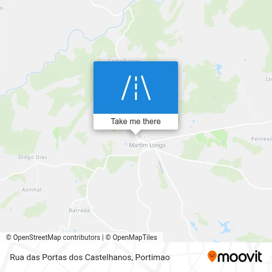 Rua das Portas dos Castelhanos map