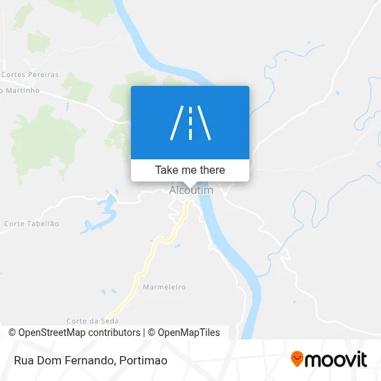 Rua Dom Fernando map