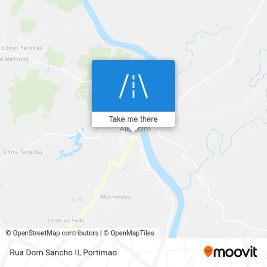 Rua Dom Sancho II map