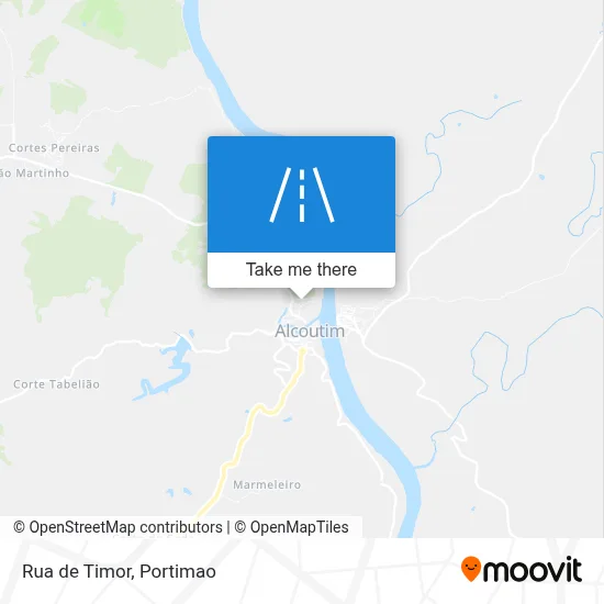 Rua de Timor map