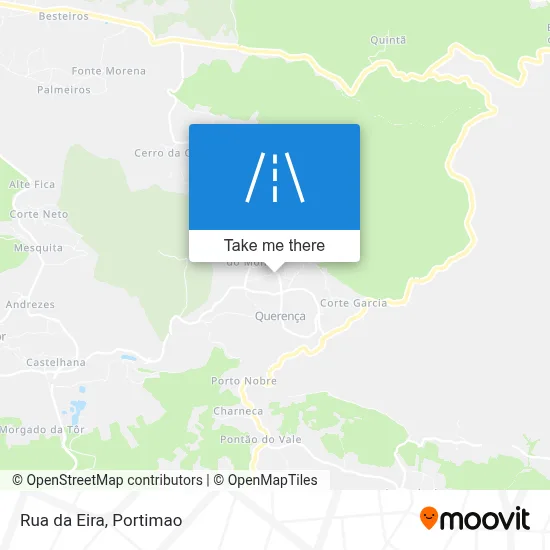 Rua da Eira map