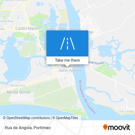 Rua de Angola map