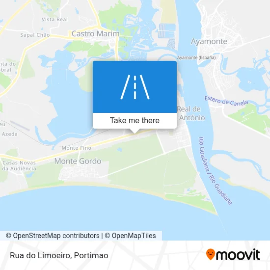 Rua do Limoeiro map