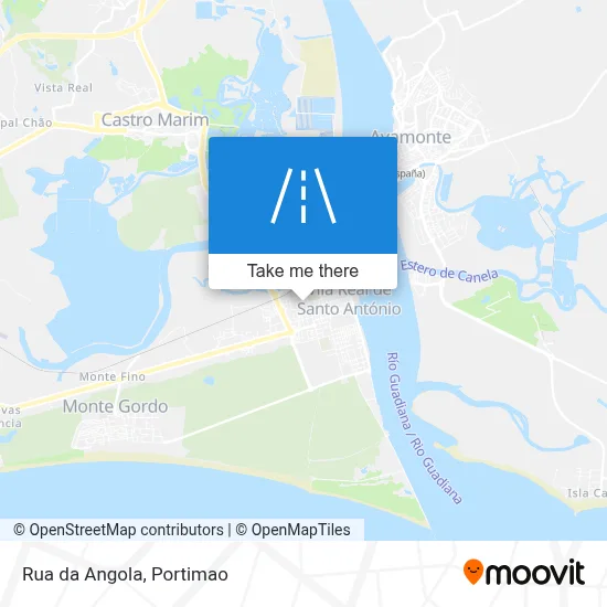 Rua da Angola map