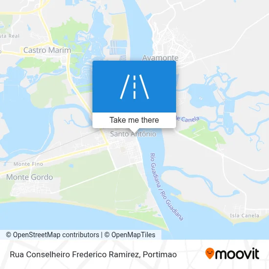 Rua Conselheiro Frederico Ramirez map