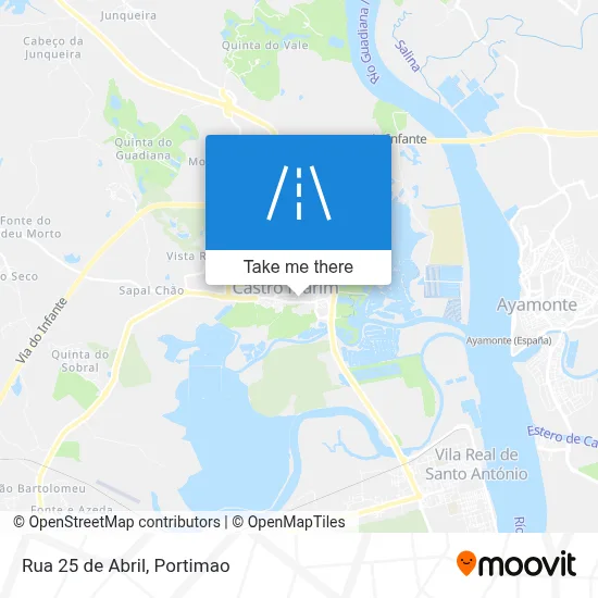 Rua 25 de Abril map