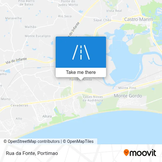 Rua da Fonte map