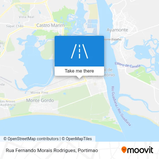 Rua Fernando Morais Rodrigues map