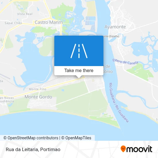 Rua da Leitaria map