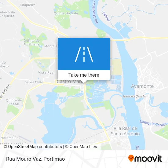 Rua Mouro Vaz map
