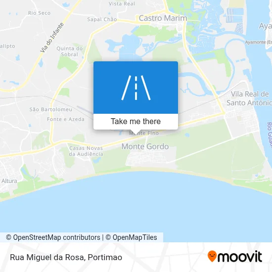 Rua Miguel da Rosa map