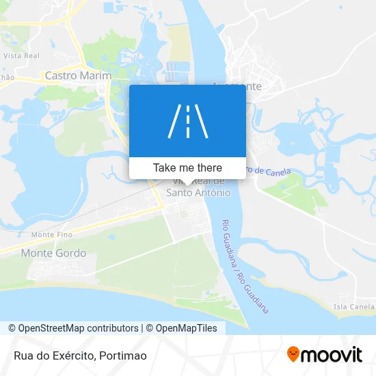 Rua do Exército map