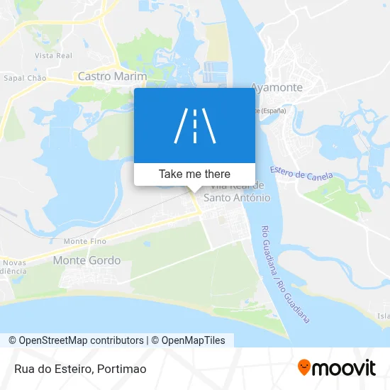 Rua do Esteiro map