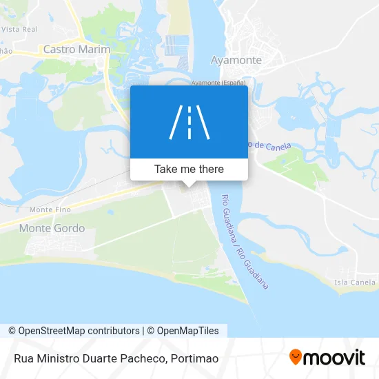 Rua Ministro Duarte Pacheco map