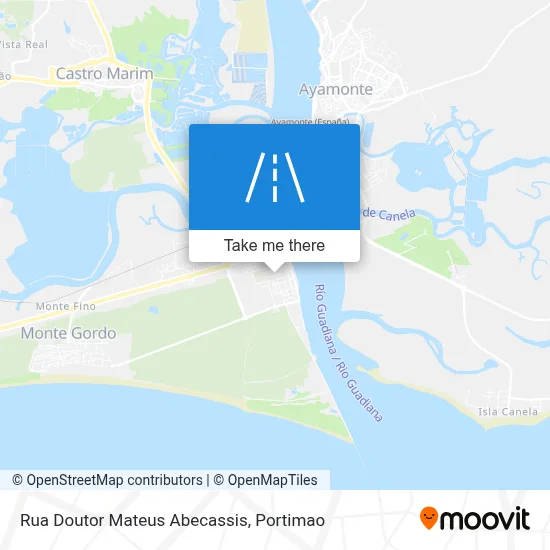 Rua Doutor Mateus Abecassis map