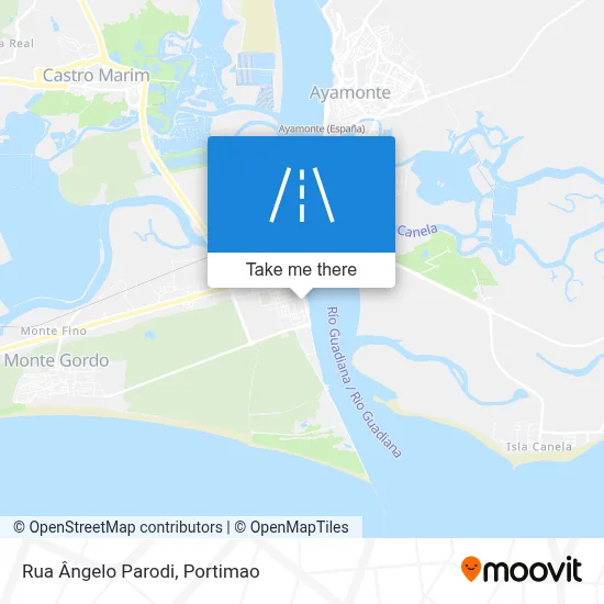 Rua Ângelo Parodi map