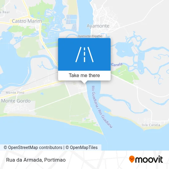Rua da Armada map