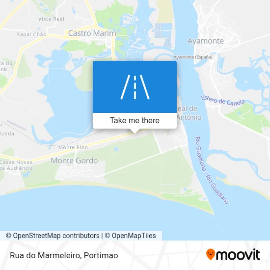 Rua do Marmeleiro map