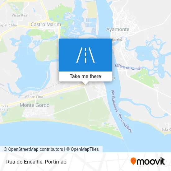 Rua do Encalhe map