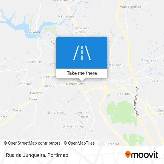 Rua da Junqueira map