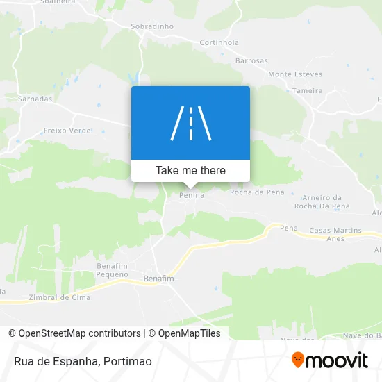 Rua de Espanha map
