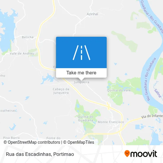 Rua das Escadinhas map