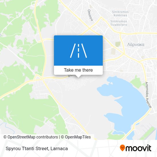 Spyrou Ttanti Street map