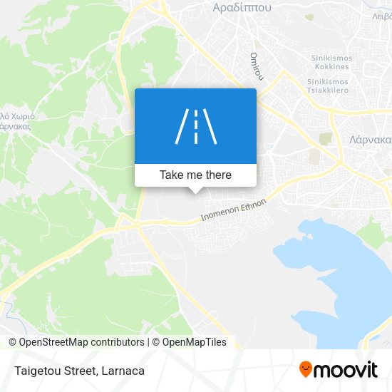 Taigetou Street map