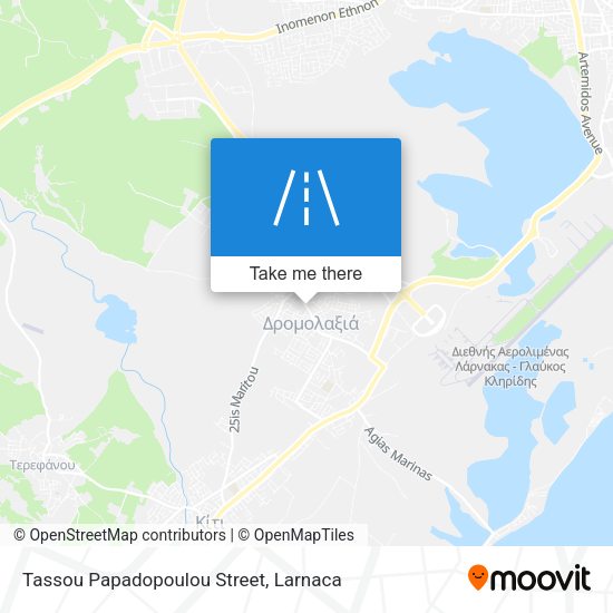 Tassou Papadopoulou Street map