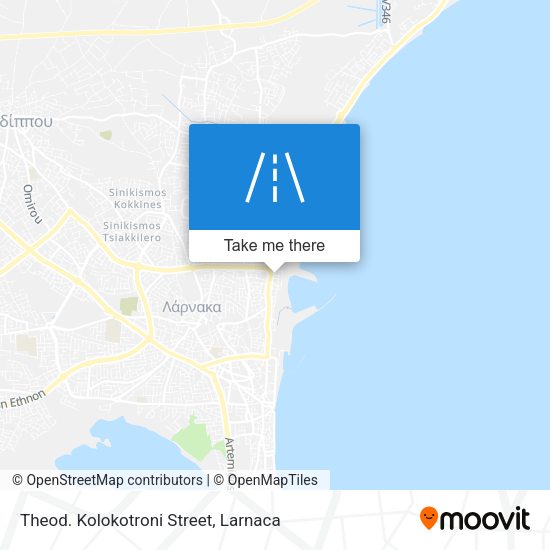 Theod. Kolokotroni Street χάρτης