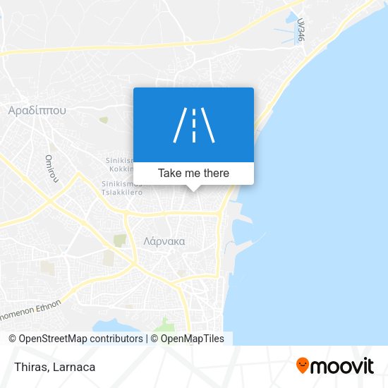 Thiras map