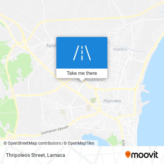 Thripoleos Street χάρτης