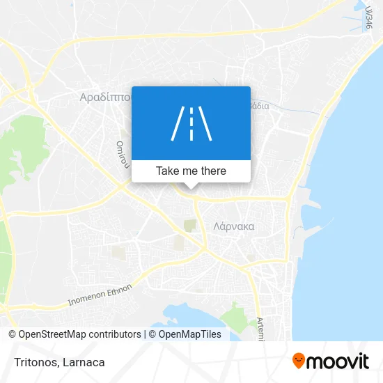 Tritonos map