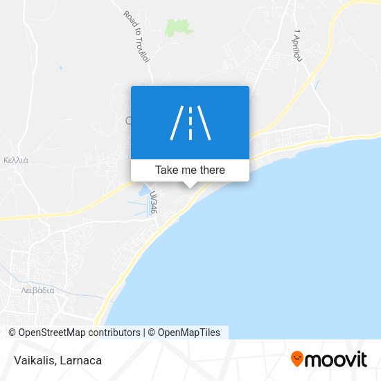 Vaikalis χάρτης