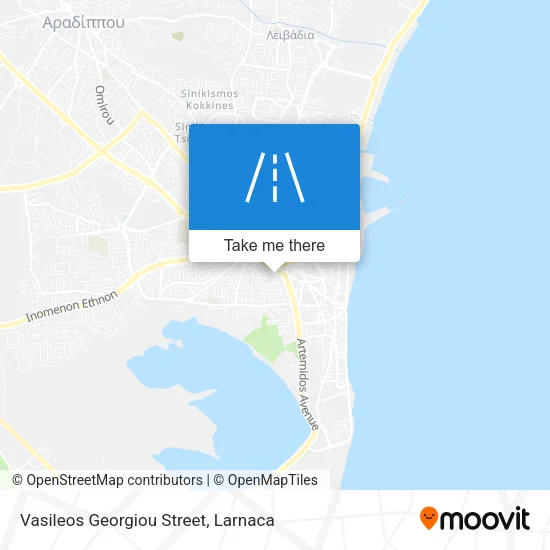 Vasileos Georgiou Street map