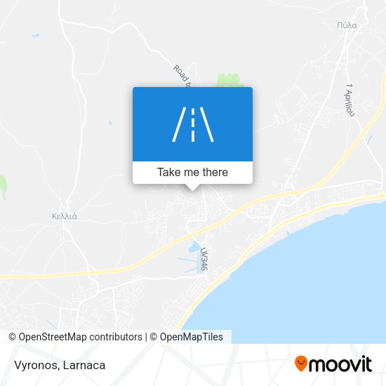 Vyronos map