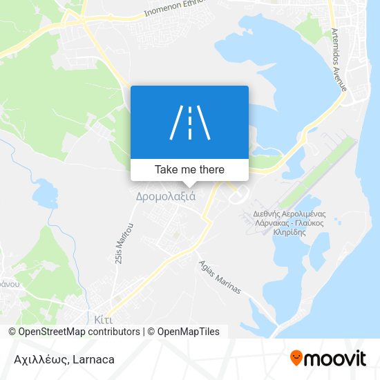 Αχιλλέως map