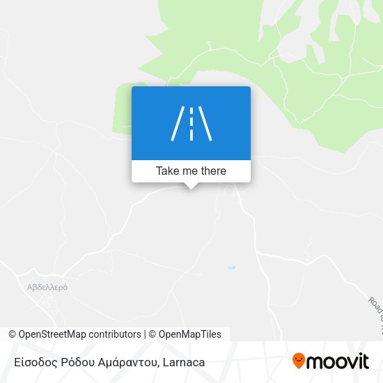 Είσοδος Ρόδου Αμάραντου map