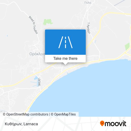 Κυθήρων map