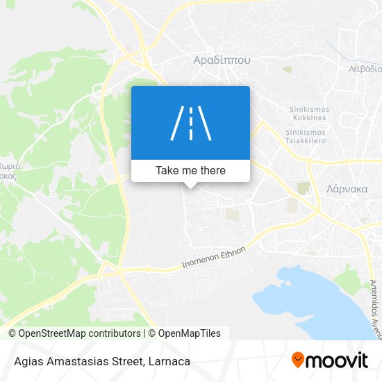 Agias Amastasias Street map